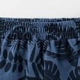 thumbnail image 6 of Lovskoo Toddler Boys Leaf Printed Pajamas Shorts Baby Clothes Children Summer Bermuda Shorts Capris Home Sleeping Pants Blue, 6 of 7