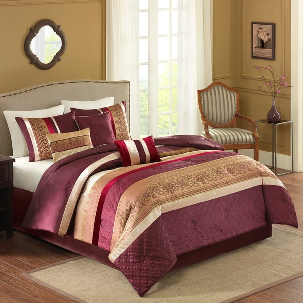 Better Homes & Gardens King Nina Comforter Set, 7 Piece