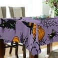 thumbnail image 5 of Yayeee Tablecloths 54" x 72" Rectangle Wrinkle Resistant Party Table Cover, Halloween Pumpkin, 5 of 8