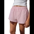 thumbnail image 1 of Calzoncillos Bóxer para Mujer, Pijama de Cuadros , Verano 2025, Pantalones Cortos Informales para Dormir Playa Y2K, Rosa, L, 1 of 5