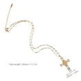 thumbnail image 2 of unbranded Collar De Cruz Con Incrustaciones De Rhinestones Para Mujer Y, 2 of 8