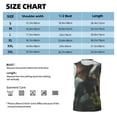 thumbnail image 4 of Daiia Forest Stone-Colored Dragon Printed Men's Tank Tops,Casual Soft Sleeveless Gym Muscle Shirts Bodybuilding Tee-X-Large, 4 of 8