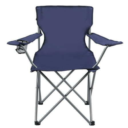 Ozark Trail Folding Camp Chair with Cup Holder – Lightweight, Portable Outdoor Chair for Camping, Tailgating & Sports – Peri Night