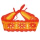 thumbnail image 4 of Ofertas Únicas 1 Pc Diadema de Encaje Hueco Tejido de Ganchillo?Diadema para Mujeres 21.65"x3.15" Naranja, 4 of 4