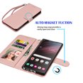 thumbnail image 3 of Tiflook For Galaxy S23,S23 Plus,S23 Ultra Case,Wallet Case,Samsung S23 Ultra PU Leather Case, Luxury PU Leather Card Holder Slots [Kickstand Feature] [Wrist Strap] Carrying Flip Cover [Pink], 3 of 6