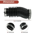 thumbnail image 4 of Manguera de admisión de aire con abrazaderas No.17225-5AA-A00 para Honda Civic L4 1.5L GAS DOHC Turboalimentado 2016-2021 Tubo de admisión de aire de goma con abrazaderas 1 pieza, 4 of 7