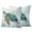 Emerald, Blue, Sage, variant on Outdoor Pillow Covers Waterproof, Coastal Seahorse Decorative Rectangle Throw Pillowcases Patio Cushion Covers for Tent/Garden, 20" x 12" 2 Pack, Nautical Blue Seaweed Ocean Animals