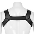 thumbnail image 4 of Sholeno Double Shoulder Support Neoprene Wrap Protector Unisex Men Ladies Injury Protect Sprains Dislocation of Shoulder Black M, 4 of 9