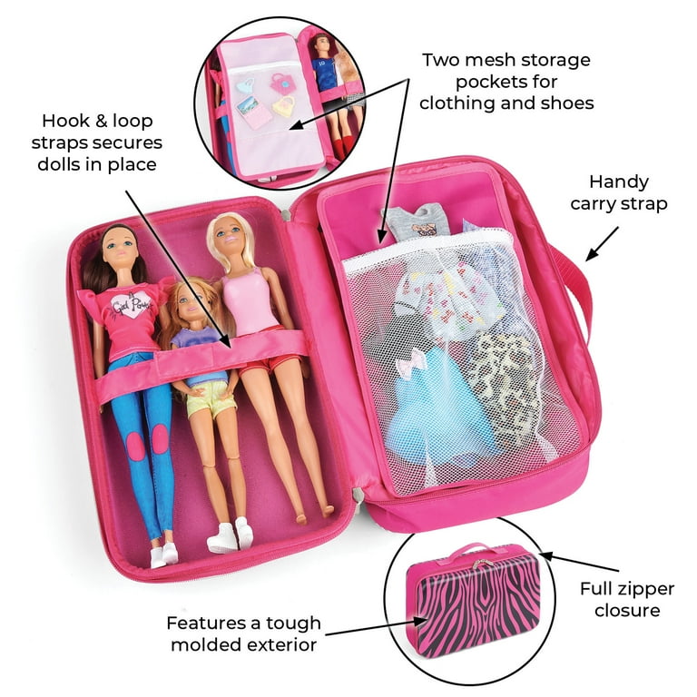 Fashionista barbie sale doll storage case
