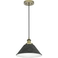 thumbnail image 3 of Quoizel Sparrow 12" Pendant Light in Antique Brass, 3 of 4