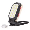 thumbnail image 1 of Luz LED de trabajo de mano, recargable por USB con gancho magnético, luz de servicio de coche portátil de emergencia para exteriores, 1 unidad, 1 of 5