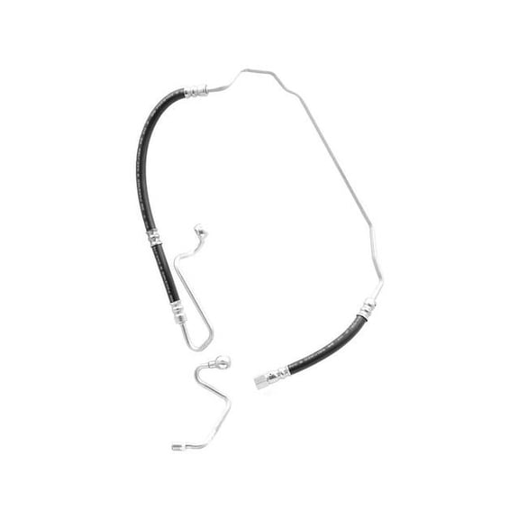 Pump To Rack Power Steering Pressure Line Hose Assembly - Compatible with 1990 - 1997 LS400 4.0L V8 GAS 1991 1992 1993 1994 1995 1996