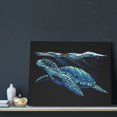 thumbnail image 3 of Lsque Ocean Turtle Print Wall Art – Decorative Picture for Living Room, Bedroom, and Office (Horizontal), 3 of 6