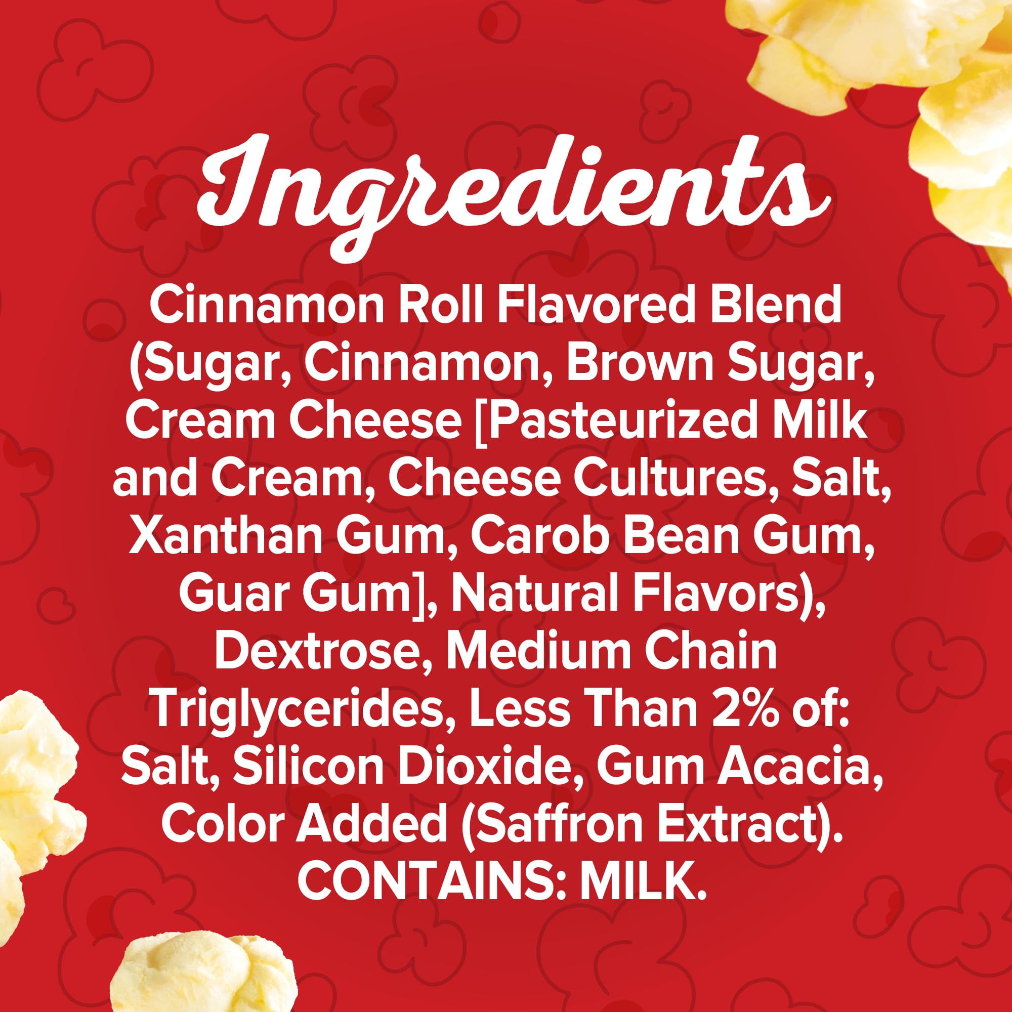 Orville Redenbacher's Cinnabon Bakery Inspired Cinnamon Roll Flavored Popcorn Seasoning, 3.3 oz.