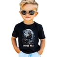 thumbnail image 4 of 3rd Birthday T-Rex Shirt for Boys & Girls - Three Rex Dinosaur Party Toddler Graphic Tee Black Shirt 3T, 4 of 8