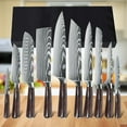thumbnail image 5 of Knife Sets for Kitchen with Block, 11 Pieces German Ultra Sharp Stainless Steel Kitchen Knife Block Sets with Sheaths,with Ergonomic Handle, 5 of 13