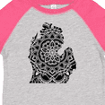 thumbnail image 4 of Inktastic Michigan Silhouette Mandala Boys or Girls Toddler T-Shirt, 4 of 5