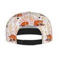 thumbnail image 2 of Hirioo Cute Sleepy Fox for Baseball Cap Men Cap Flat Brim for Men Women Teens Adjustable Baseball Cap, 2 of 7