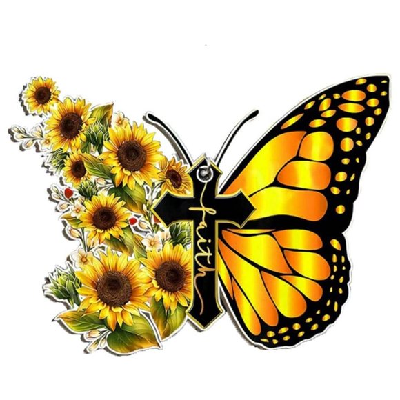 for Sunflower Ornament for Sunflower Hanging Pendant for Wall Window Car Decor