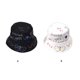 thumbnail image 3 of Guardurnaity Sombrero de cubo de Hip Hop estilo Graffiti personalizado para sombrero de pescador Unisex sombrero de pescador gorra de Hip Hop Sombreros Negro s, 3 of 6