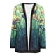 thumbnail image 4 of ICHUANYI Liquidación Chaqueta de Mujer Diario Vacaciones Entrenamiento Cultivo Otoño Invierno Cárdigan Abrigo de Punto Abierto Casual Manga Larga Estampado Floral Top ICHUANYI WER202308256526, 4 of 9