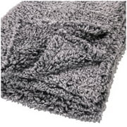 Mainstays Extra Plush Cozy Lightweight Sherpa Throw Blanket - 50" X 60", Gray