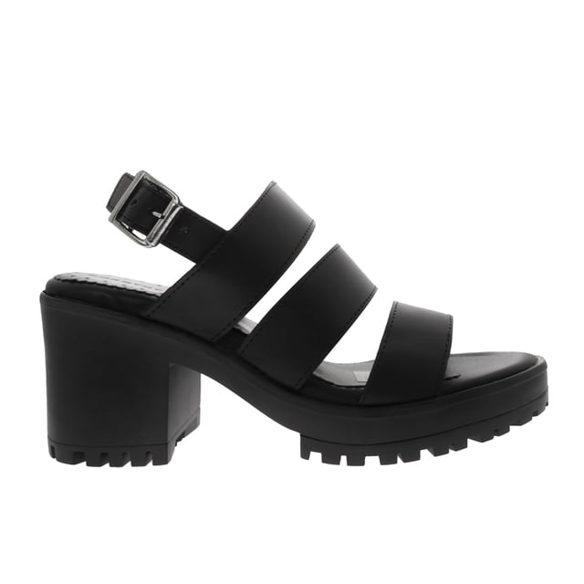 Sandalias Juana color negro con triple cinta 26.0 Dorothy Gaynor Sandalias Juana color negro con triple cinta 26.0