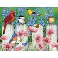 thumbnail image 1 of Cuadros Decorativos Kits de pintura de diamantes 5D DIY pájaros flores mosaico de taladro cuadrado completo (FF388) Likrtyny embutido en tela, 1 of 8