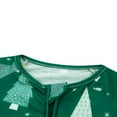 thumbnail image 4 of Family Matching Clothes Christmas Sleepwear  Tree Print Tops Trousers Baby Romper Pajamas Set, 4 of 7