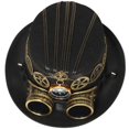thumbnail image 5 of lanema Top Hat with Goggles Compass Unisex Top Hat Top Hat for, 5 of 12