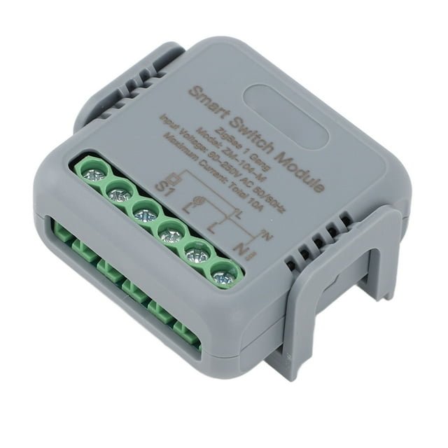 Interruptor De Relé Inteligente, Módulo De Interruptor De Relé Inteligente De Control Remoto De Aplicación AC 90-250V De 1 Vía Para El Hogar