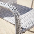 thumbnail image 5 of GDF Studio Sabina Outdoor Wicker Stacking Dining Chairs, Set of 4, Chateau Gray, 5 of 5