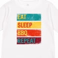 thumbnail image 4 of Inktastic Barbecue Grilling Eat Sleep BBQ Repeat Boys or Girls Long Sleeve Toddler T-Shirt, 4 of 5