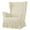 Beige Color, variant on Wingbacks Chair Covers Elastic Slipcover adjustable Chair Covers Furniture Protect