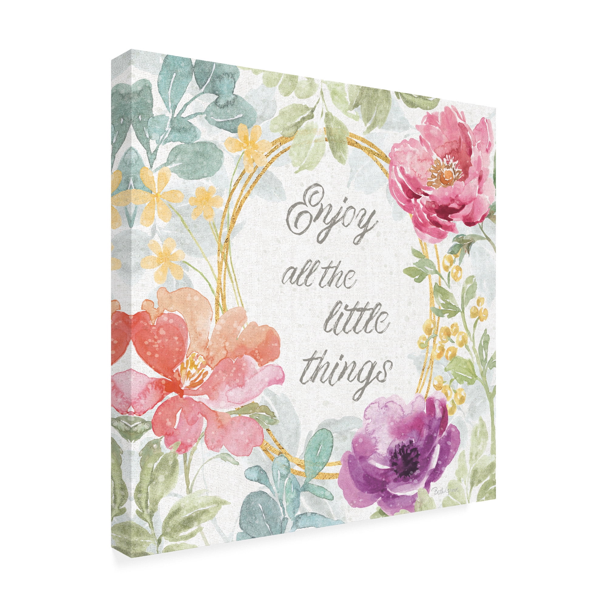 Trademark Fine Art 'Springtime Bloom VI' Canvas Art by Beth Grove