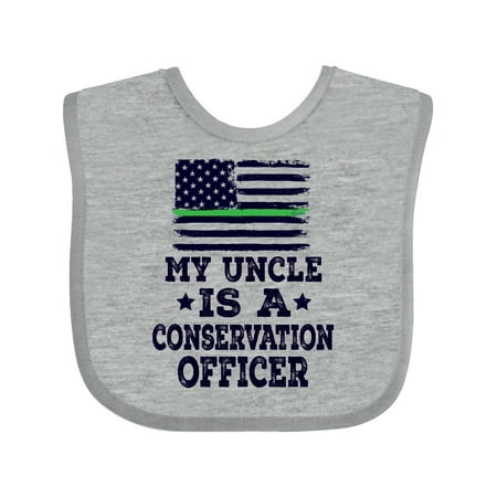 

Inktastic Conservation Officer Uncle Gift Baby Boy or Baby Girl Bib