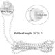 thumbnail image 2 of Roller Blind Spares Replacement Repair Kit 25mm Roller Blind Fittings Roller Blind Kit Curtain Roller Blind Accessories With 2m, 2 of 3
