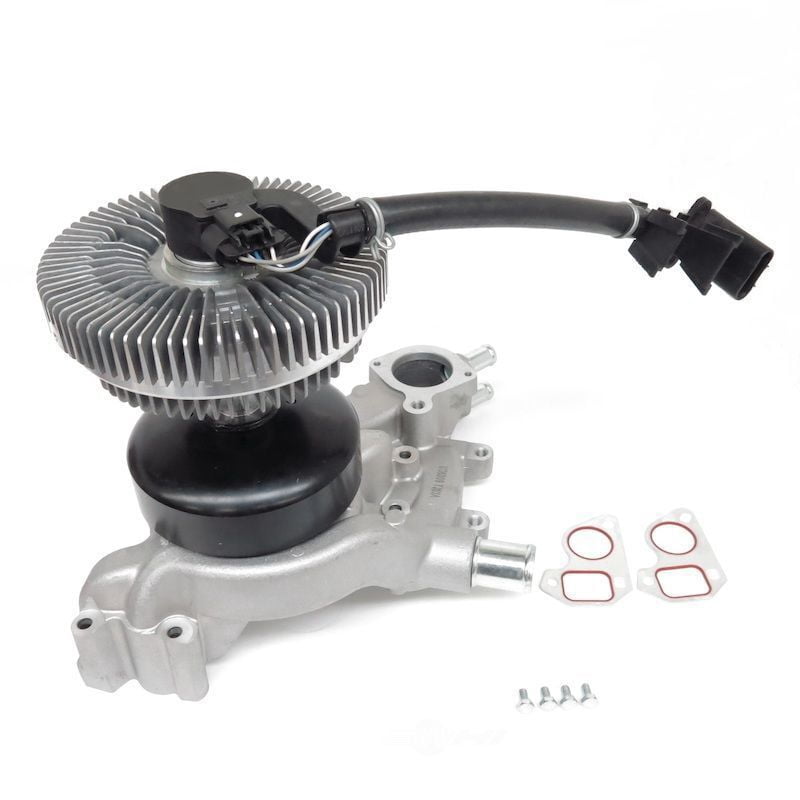 US Motor Works MCK1058 Engine Water Pump with Fan Clutch Fits select: 2007-2009 CHEVROLET TRAILBLAZER SS, 2007 GMC ENVOY DENALI