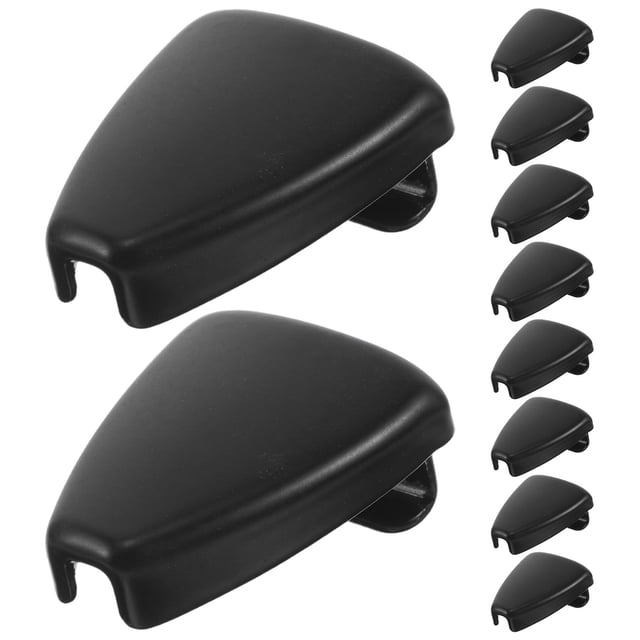IDEANATEGRATE 10Ud Abrazaderas Y Para Batería Para Rápida Y Estabilidad En Negro