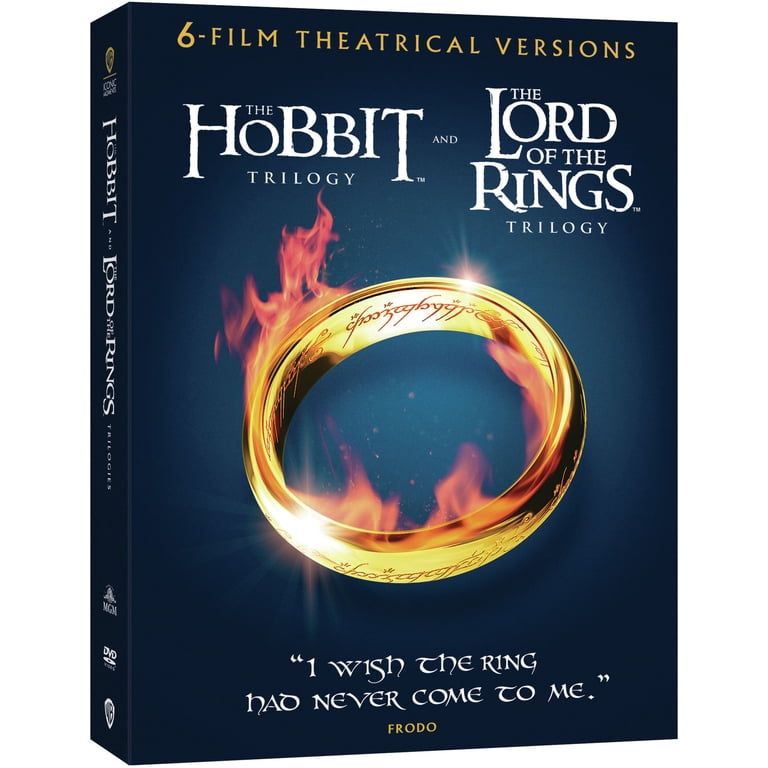 Warner Brothers Hobbit & Lord Of The Rings Trilogy Box Set