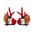thumbnail image 5 of Eoperou 1 Pair Christmas Hair Clips Cartoon Decor Plush Ears Deer Antler Cute Anti-slip Hair Accessories Headwear Xmas Adults Kids Duck Billed Hair Clips for Party, 5 of 8