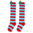 thumbnail image 1 of New Autumn And Winter Children's Christmas Socks, Cute Plush Doll Socks, Over-the-knee Socks, Striped Socks, Cartoon Doll Socks, 1 of 5