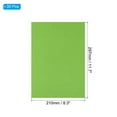 thumbnail image 2 of Uxcell Glitters Cardstock, 30Sheets A4 Sparkling No-Shed Shimmer Glitters Paper, Green, 2 of 6