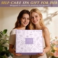 thumbnail image 3 of Birthday Gifts for Women, Lavendar Relaxing Spa Basket with Flannel Blanket 40 oz Tumbler, Get Well Soon Gifts Baskets Mother's Day Giftsfor Her, Mom, Wife, Friends, Purple, 3 of 9