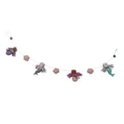 Global Groove GLG40008-01-241377 Handmade & Fair Trade Mermaid Felt Garland