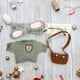 thumbnail image 4 of onlyliua para El Hogar Ropa Lalafanfan, Conjunto de Ropa de Vestir para Juguetes de 30 Cm con Gafas, Gorra, Suéter, Falda, Mochila, Juguetes para Niños y Niñas, 4 of 4