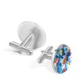 thumbnail image 3 of Unicorn Formal Attire Essential: Stainless Steel Men's Cufflinks Set for Suits and Dress Shirts, 3 of 6