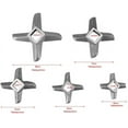 thumbnail image 3 of Cross-Shaped Professional Stainless Steel Kitchen Food Meat Grinder Blade Mincers Knife Cutter Replacement for Grinders (#32), 3 of 8