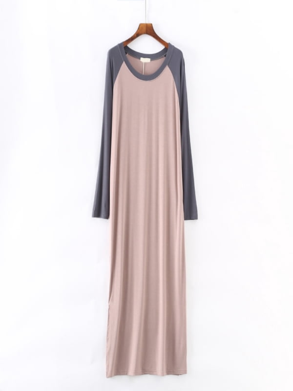 Long Sleeve Nightgowns Modal Nightdress 