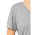thumbnail image 5 of Athletic Works Women's Core Active Short Sleeve V-Neck T-Shirt, Sizes XS-XXXL, 5 of 7